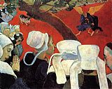 The Vision After the Sermon by Paul Gauguin